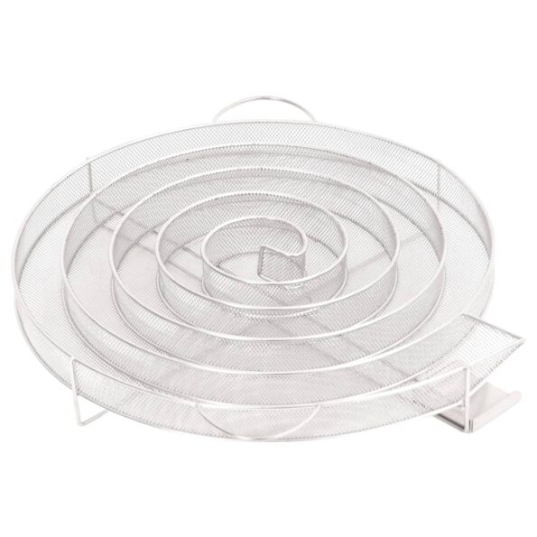 vidaXL Generátor studeného dymu okrúhly 33,5 cm nehrdzavejúca oceľ – Obrázok 3