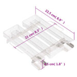 vidaXL Generátor studeného dymu 4-strany 22,5 cm nehrdzavejúca oceľ – Obrázok 7