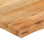 vidaXL Stolová doska 40x40x2,5 cm Live Edge z masívneho dreva Mango – Obrázok 6