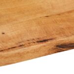 vidaXL Stolová doska 40x40x2,5 cm Live Edge z masívneho dreva Mango – Obrázok 7
