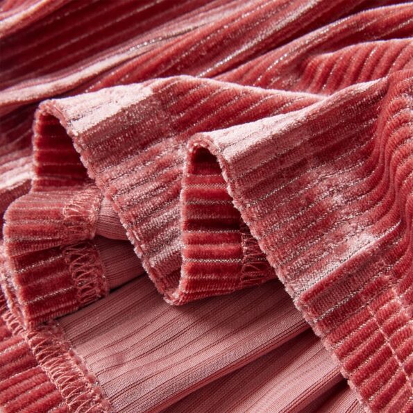 Detská plisovaná sukňa stredne tmavý odtieň ružovej 116 – Obrázok 6