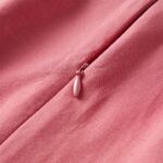 Detské šaty s dlhými rukávmi staroružové 116 – Obrázok 6