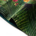 Detské šaty s dlhými rukávmi tmavozelené 104 – Obrázok 5