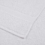 VidaXL 6 dielna sada uterákov "FROGN" biela 100% bavlna – Obrázok 6