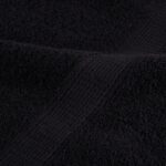 vidaXL Prémiové osušky 10 ks čierne 70x140 cm 600 g/m2 100 % bavlna – Obrázok 7