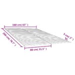 vidaXL Lamelové rošty so 48 lamelami 2 ks 80x200 cm – Obrázok 6