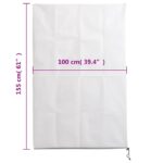 vidaXL Flísové kryty na rastliny so zipsom 2 ks 70 g/m² 1x1,55 m – Obrázok 10