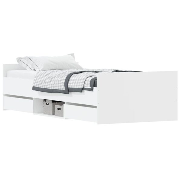 VXL8721012157668_g_en_hd_1.jpg vidaXL Posteľný rám s predným a zadným čelom, biely 90x190 cm – Obrázok 3