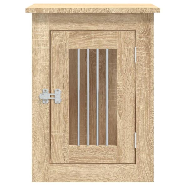 vidaXL Nábytková prepravka pre psa dub sonoma 45x62x59 cm kompoz.drevo – Obrázok 7