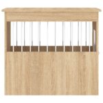 vidaXL Nábytková prepravka pre psa dub sonoma 55x75x65 cm kompoz.drevo – Obrázok 8