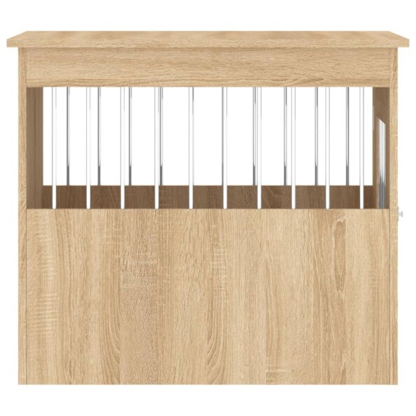 vidaXL Nábytková prepravka pre psa dub sonoma 55x75x65 cm kompoz.drevo – Obrázok 8