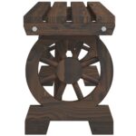 vidaXL Záhradné lavice 2 ks masívna jedľa – Obrázok 5