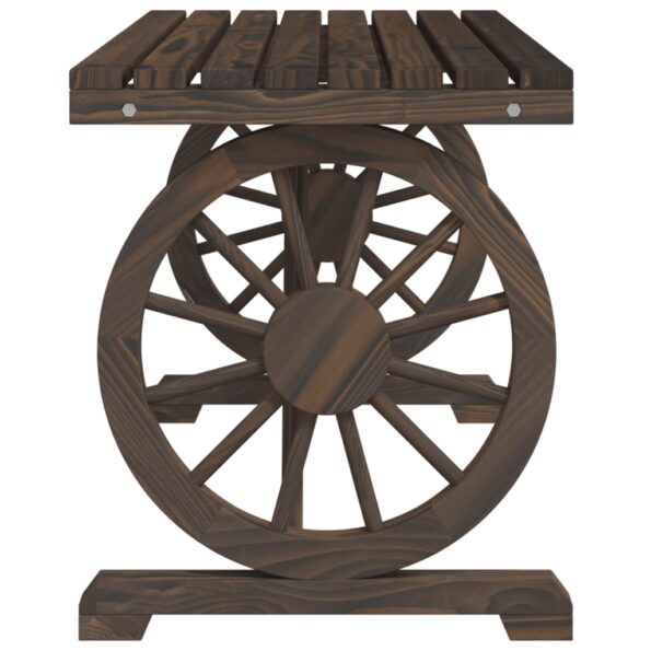 vidaXL 3-dielna záhradná jedálenská súprava jedľový masív – Obrázok 6