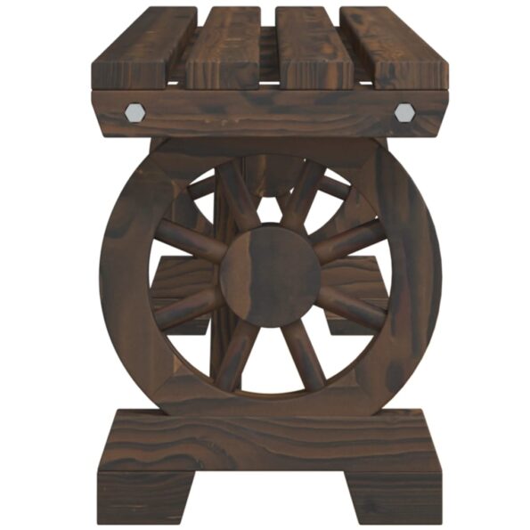 vidaXL 3-dielna záhradná jedálenská súprava jedľový masív – Obrázok 10