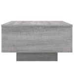 vidaXL Konferenčný stolík sivý sonoma 55x55x31 cm kompozitné drevo – Obrázok 5