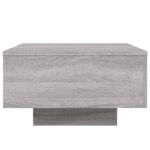 vidaXL Konferenčný stolík sivý sonoma 55x55x31 cm kompozitné drevo – Obrázok 6