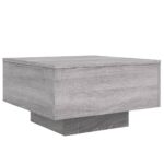 vidaXL Konferenčný stolík sivý sonoma 55x55x31 cm kompozitné drevo – Obrázok 7