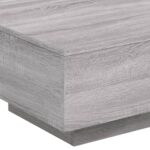 vidaXL Konferenčný stolík sivý sonoma 55x55x31 cm kompozitné drevo – Obrázok 8