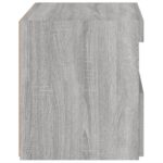 vidaXL Nočný stolík s LED svetlami sivý dub sonoma 50x40x45 cm – Obrázok 9