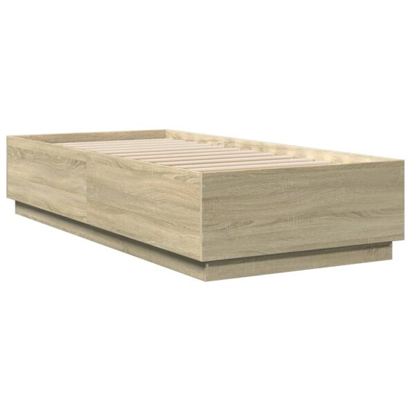 VXL8721012273696_g_en_hd_6.jpg vidaXL Posteľný rám s LED svetlami dub sonoma 90x200 cm kompoz. drevo – Obrázok 8