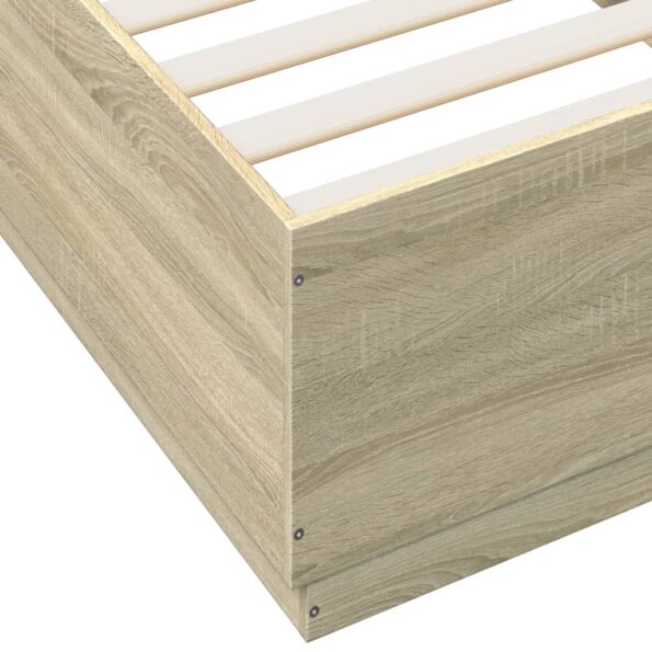 VXL8721012273696_g_en_hd_7.jpg vidaXL Posteľný rám s LED svetlami dub sonoma 90x200 cm kompoz. drevo – Obrázok 9