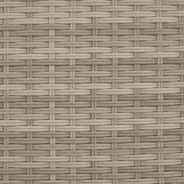 VidaXL Záhradná 2-miestna pohovka so slnečníkom a taburetkami – Obrázok 11