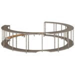 Okolie vírivky vidaXL s úložným priestorom a dreveným stupňovitým – Obrázok 7