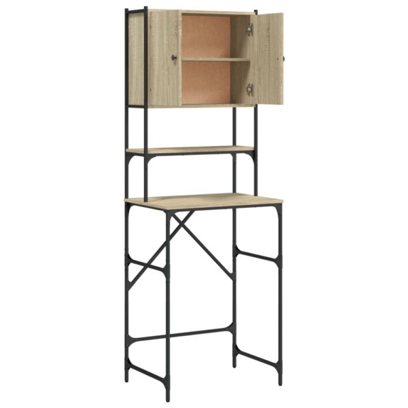vidaXL Skrinka na práčku dub sonoma 68x48,5x194 cm – Obrázok 7