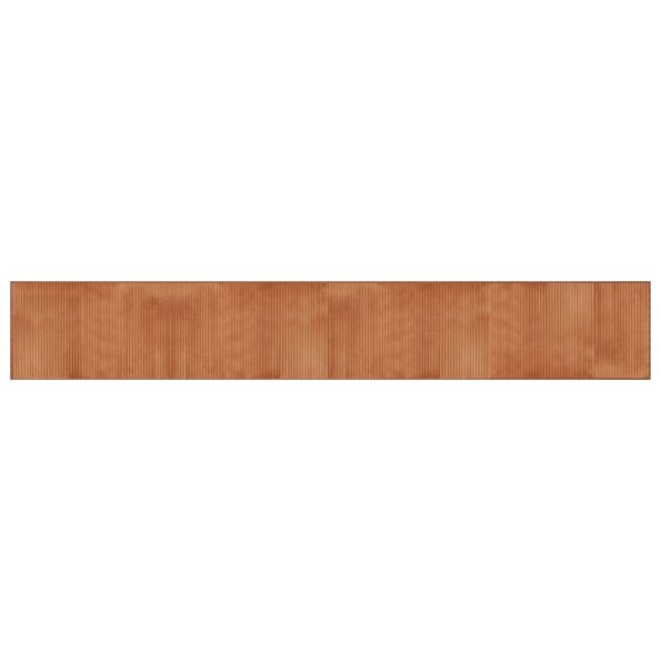 vidaXL Koberec obdĺžnikový hnedý 60x400 cm bambus – Obrázok 2
