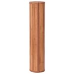 vidaXL Koberec obdĺžnikový hnedý 60x400 cm bambus – Obrázok 3
