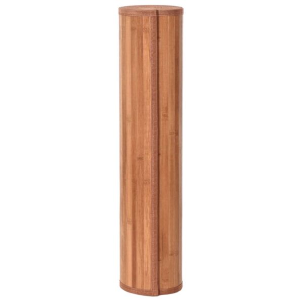 vidaXL Koberec obdĺžnikový hnedý 60x400 cm bambus – Obrázok 3
