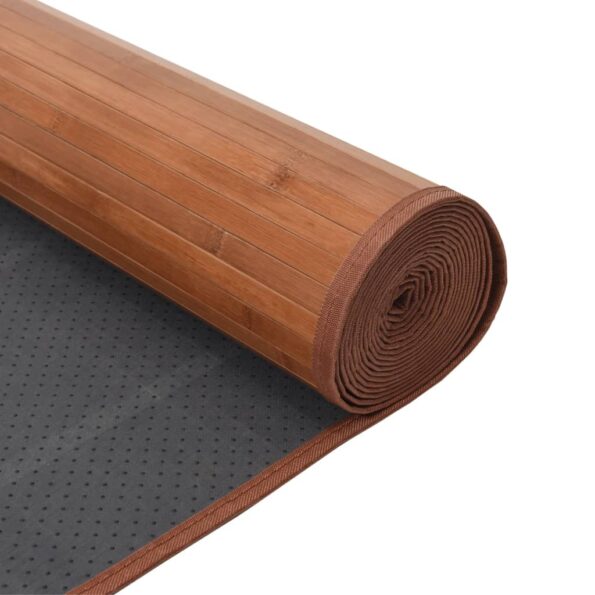 vidaXL Koberec obdĺžnikový hnedý 60x400 cm bambus – Obrázok 5