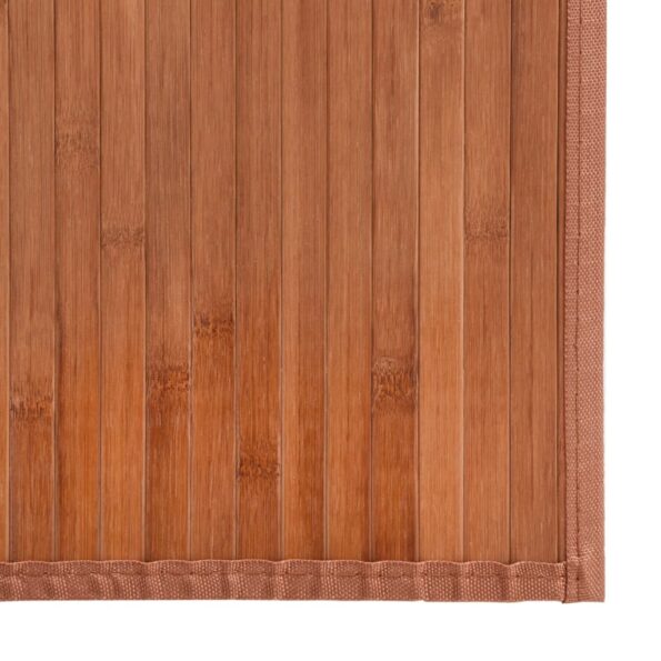 vidaXL Koberec obdĺžnikový hnedý 60x400 cm bambus – Obrázok 6