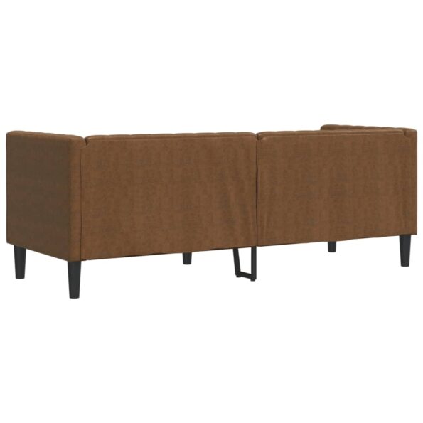 VXL8721012400580_g_en_hd_4.jpg VidaXL Pohovka chesterfield 3-miestna hnedá umelá semišová koža – Obrázok 6