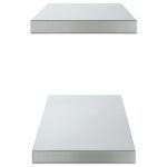 vidaXL Nástenné police 2 ks 75x23,5x3 cm strieborné nehrdzavejúca oceľ – Obrázok 6
