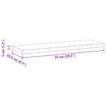 vidaXL Nástenné police 2 ks 75x23,5x3 cm strieborné nehrdzavejúca oceľ – Obrázok 9