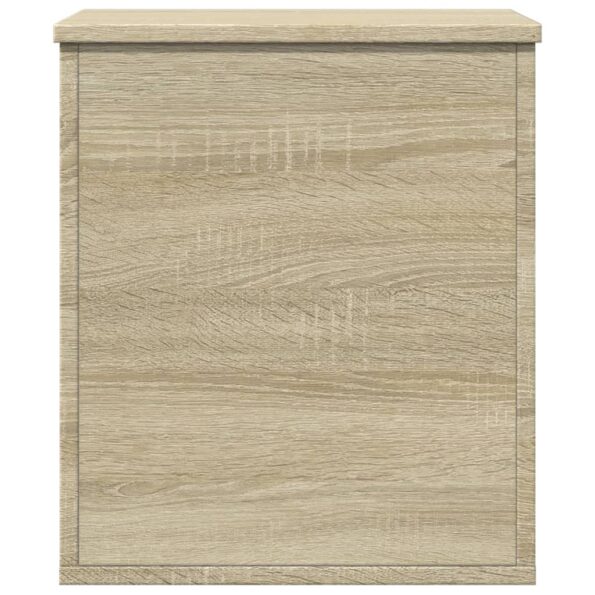 vidaXL Úložný box dub sonoma 40x42x46 cm kompozitné drevo – Obrázok 4