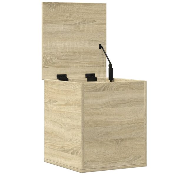 vidaXL Úložný box dub sonoma 40x42x46 cm kompozitné drevo – Obrázok 7