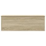 vidaXL Úložný box dub sonoma 102x35x35 cm kompozitné drevo – Obrázok 4