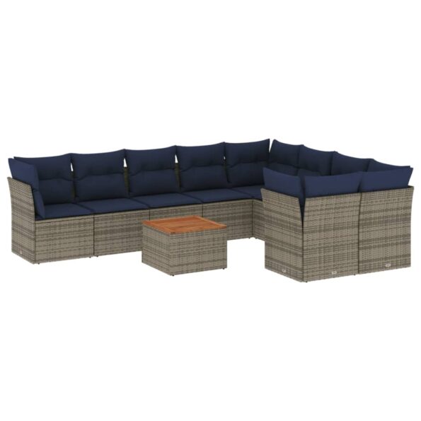 VXL8721102351235_a_en_hd_1.jpg vidaXL 10dielna záhradná súprava pohoviek s vankúšmi sivá polyratanová – Obrázok 2