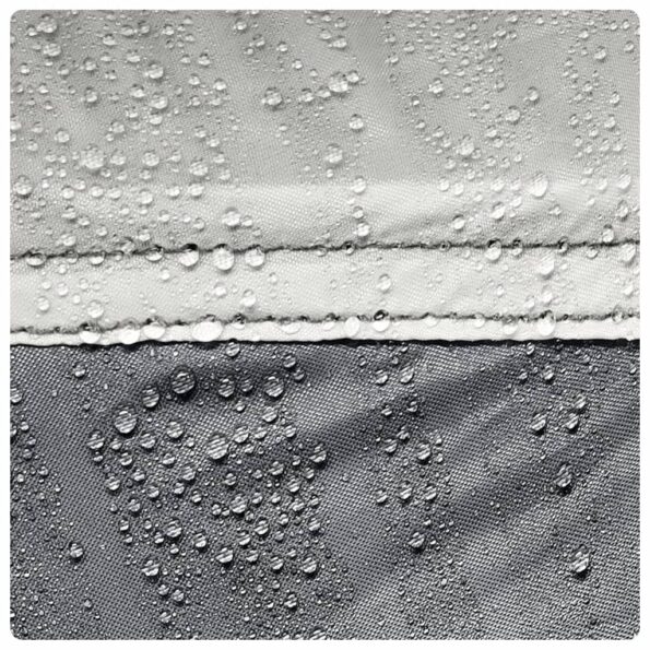 vidaXL Plážový stan pre 2 osoby sivý rýchloupínací vodoodolný – Obrázok 12