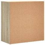 vidaXL Komody 2 ks dub sonoma 79x38x80 cm kompozitné drevo – Obrázok 7