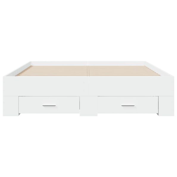 VXL8721102620515_g_en_hd_2.jpg vidaXL Posteľný rám so zásuvkami biely 140x190 cm kompozitné drevo – Obrázok 4