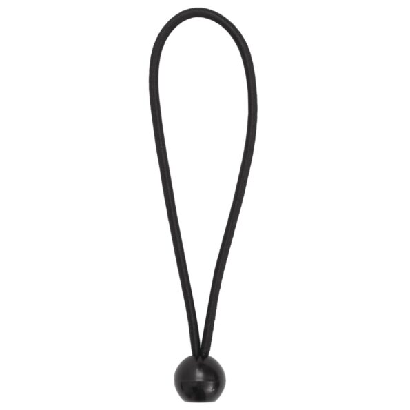 vidaXL Bungee šnúry s guličkami 25 ks 21 x 0,5 cm – Obrázok 2