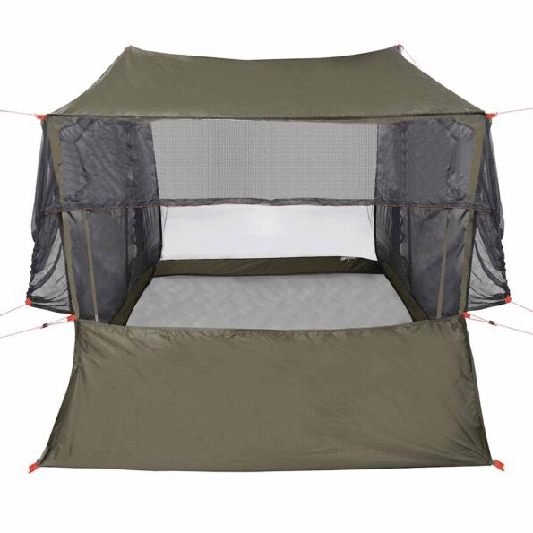 vidaXL Autostan pre 2 osoby Olivovo Zelený Vodotesný – Obrázok 8