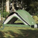 vidaXL Kempingový stan, 1 osoba, zelený, vodoodolný – Obrázok 4