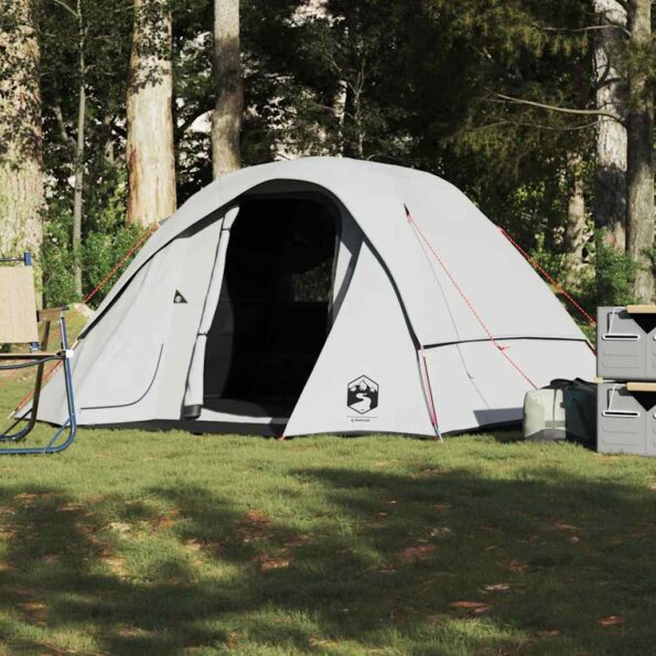 VidaXL Camping Stan Cabin 4-person White Blackout Waterproof – Obrázok 4