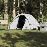 VidaXL Camping Stan Cabin 4-person White Blackout Waterproof