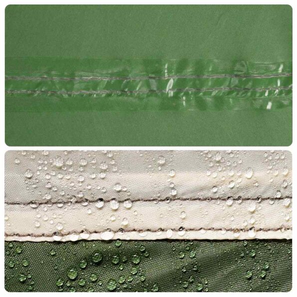 VidaXL rodinný stan Igloo pre 6 osôb zelený, vodeodolný – Obrázok 11