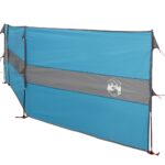 vidaXL Kempingový vetrolam modrý 490x123 cm vodeodolný – Obrázok 5